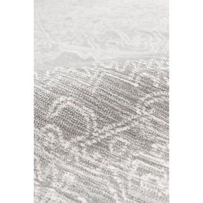 Modern Hand-Tufted Bamboo Silk & Wool Area Rug