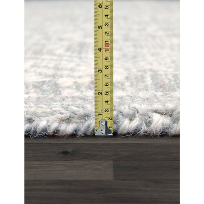 Modern Hand-Tufted Bamboo Silk & Wool Area Rug