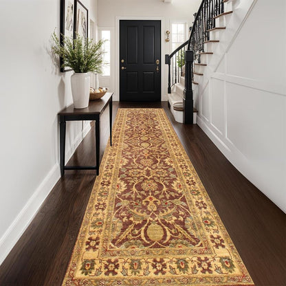 Ferehan Oriental Hand-Knotted Wool Area Rug
