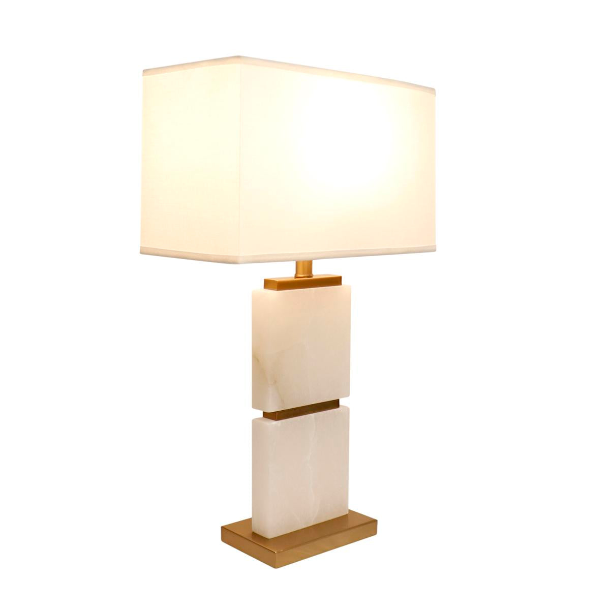 Imperial Metal & Marble Table Lamp