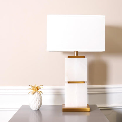 Imperial Metal & Marble Table Lamp