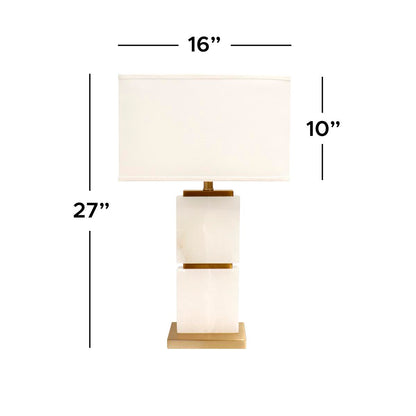 Imperial Metal & Marble Table Lamp