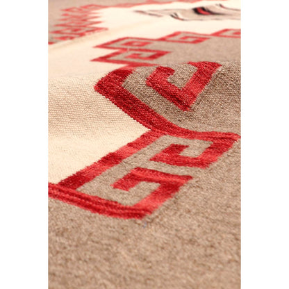 Tuscany Reversible Wool Mocha/Ivory Area Rug