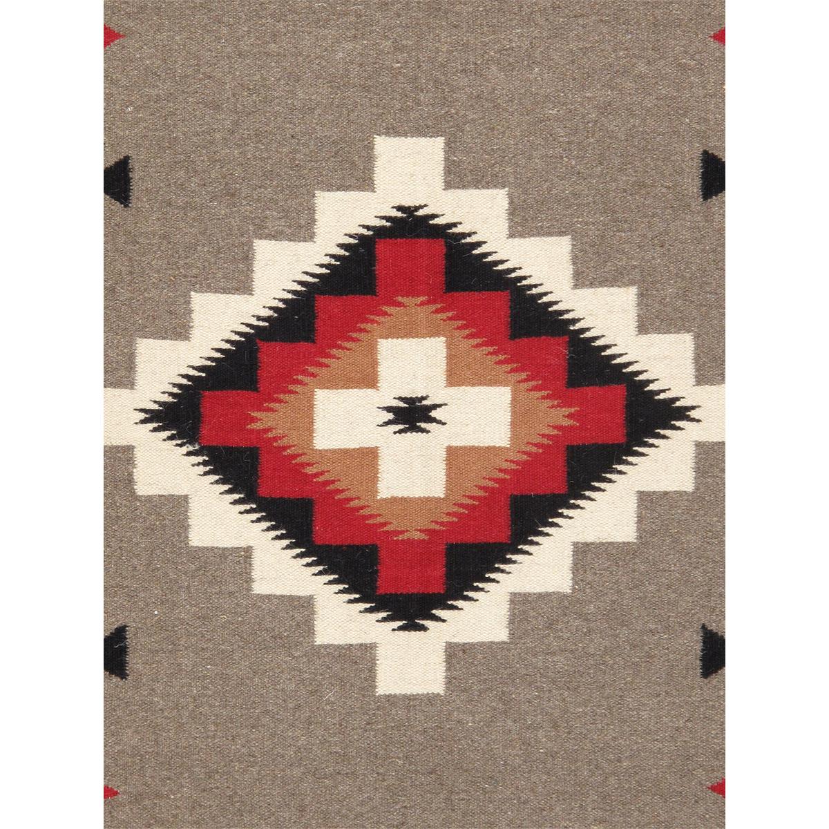 Tuscany Reversible Wool Mocha/Black Area Rug