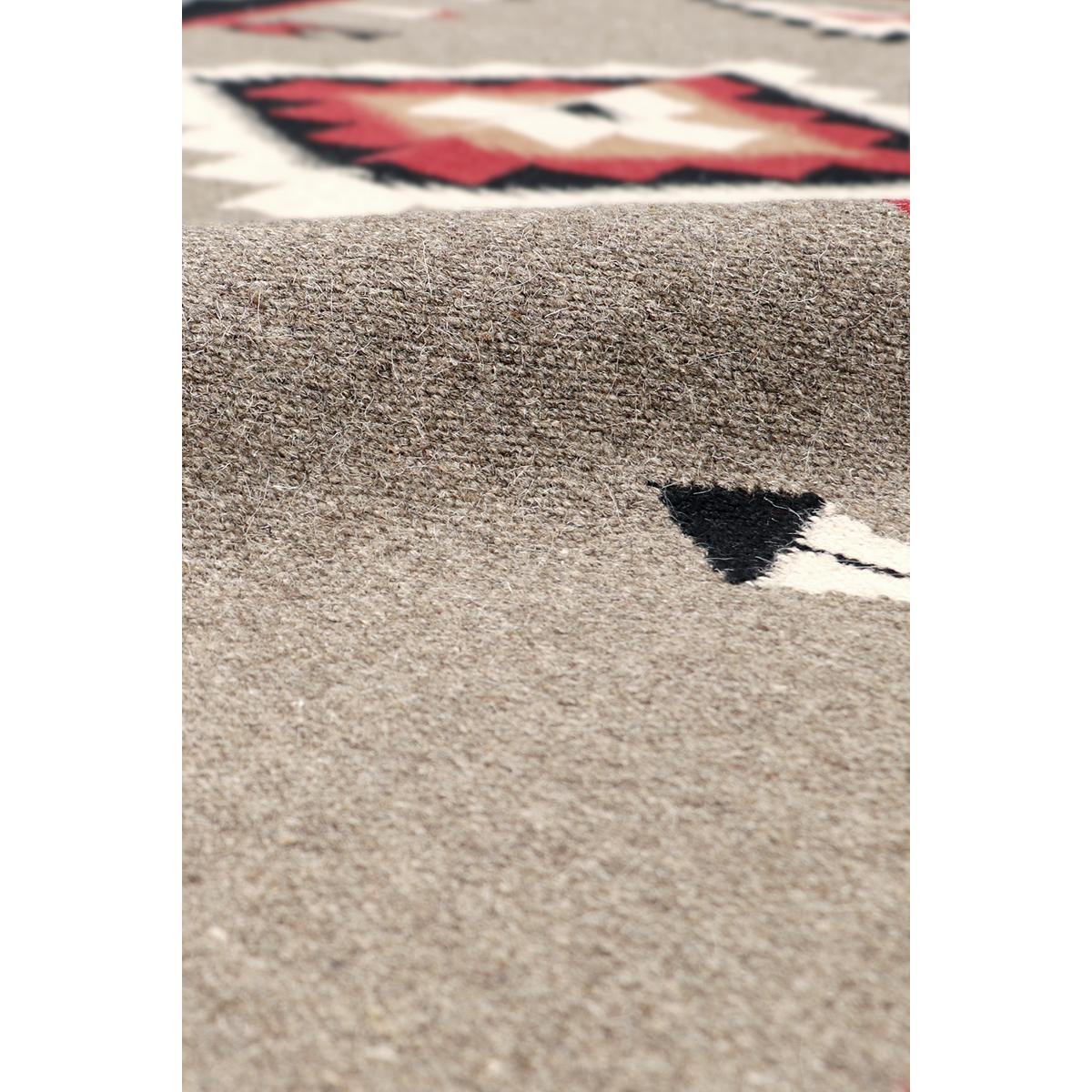Tuscany Reversible Wool Mocha/Black Area Rug