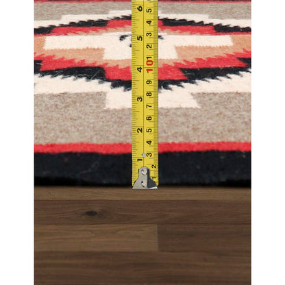 Tuscany Reversible Wool Mocha/Black Area Rug