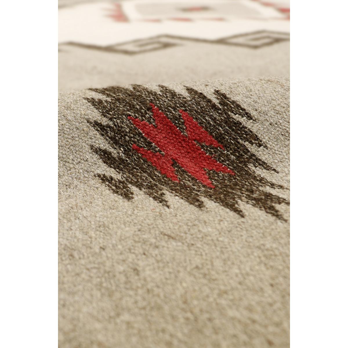 Tuscany Reversible Wool Light Brown/Mocha Area Rug