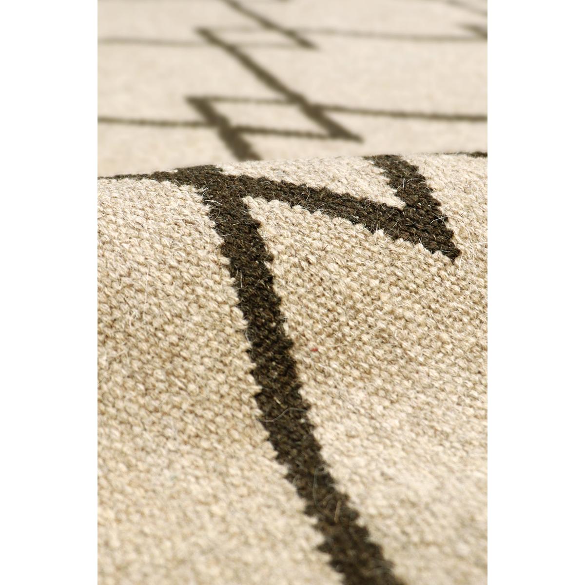 Tuscany Reversible Wool Mocha Area Rug