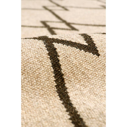 Tuscany Reversible Wool Mocha Area Rug