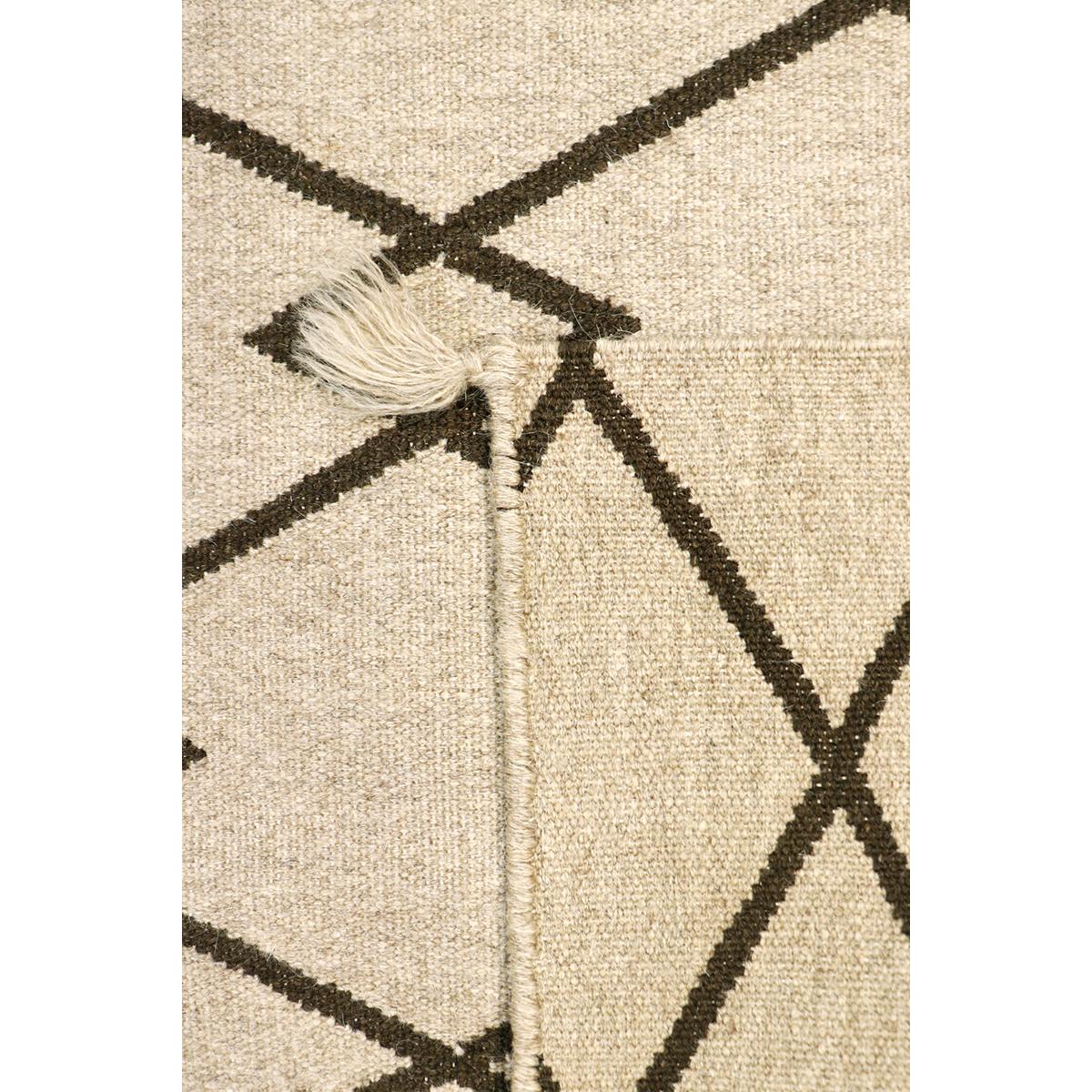 Tuscany Reversible Wool Mocha Area Rug