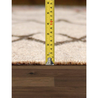 Tuscany Reversible Wool Mocha Area Rug