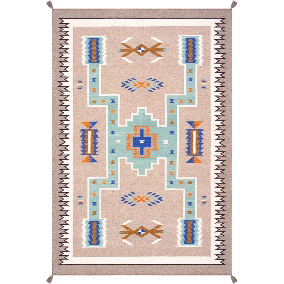 Tuscany Reversible Wool Mocha Area Rug