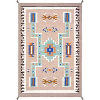Tuscany Reversible Wool Mocha Area Rug