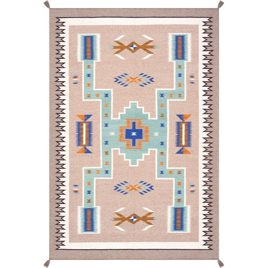 Tuscany Reversible Wool Mocha Area Rug