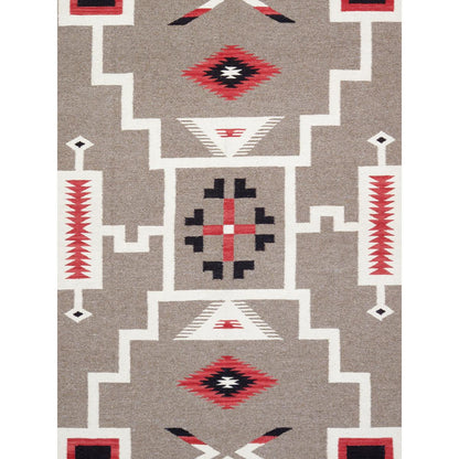 Tuscany Reversible Wool Mocha/Black Area Rug