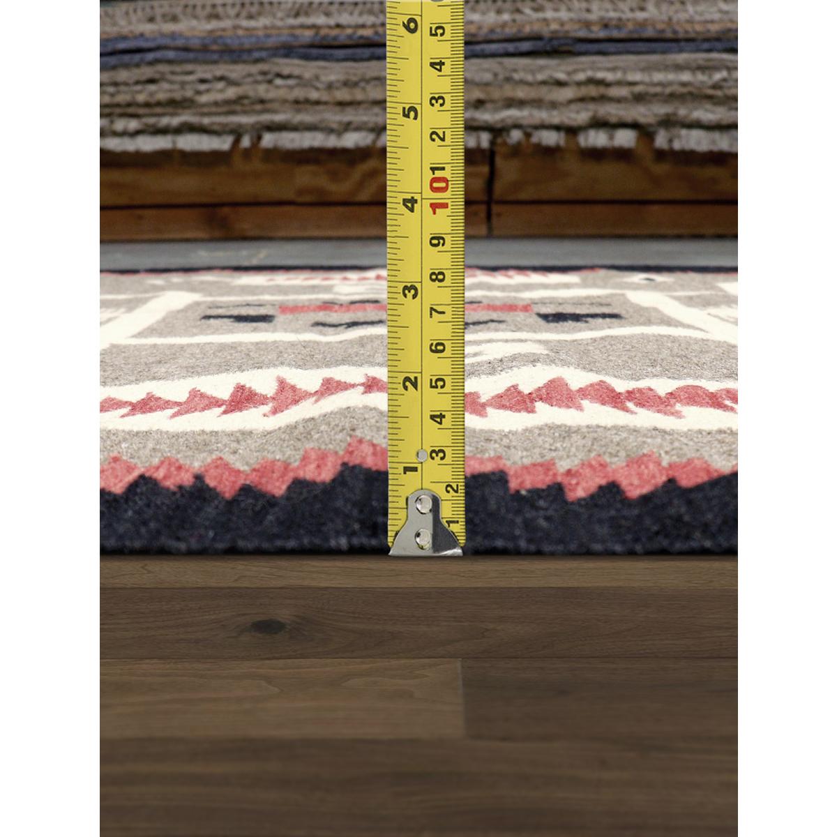 Tuscany Reversible Wool Mocha/Black Area Rug