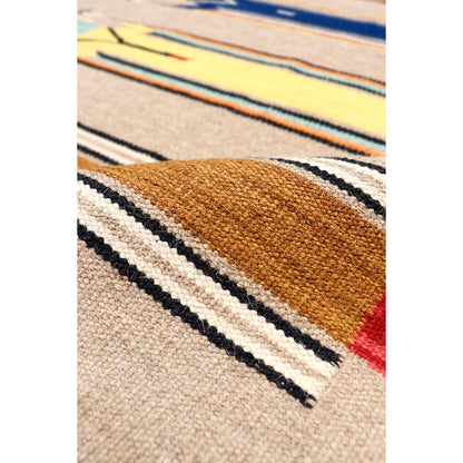 Tuscany Reversible Wool Mocha/MultiColor Area Rug