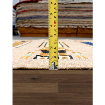 Tuscany Reversible Wool Mocha/MultiColor Area Rug