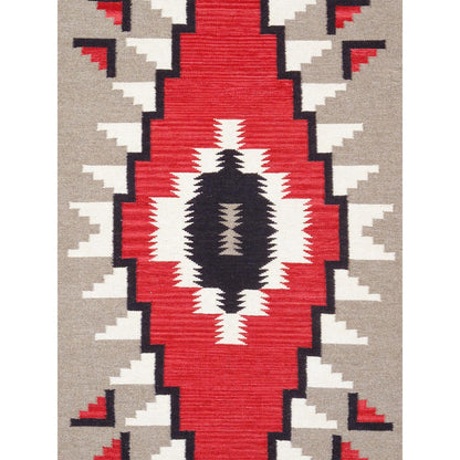 Tuscany Reversible Wool Mocha/Black Area Rug
