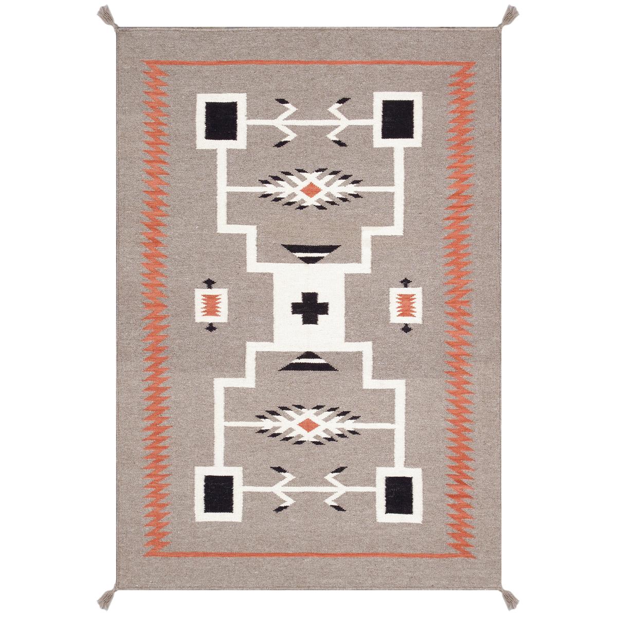 Tuscany Reversible Wool Mocha Area Rug