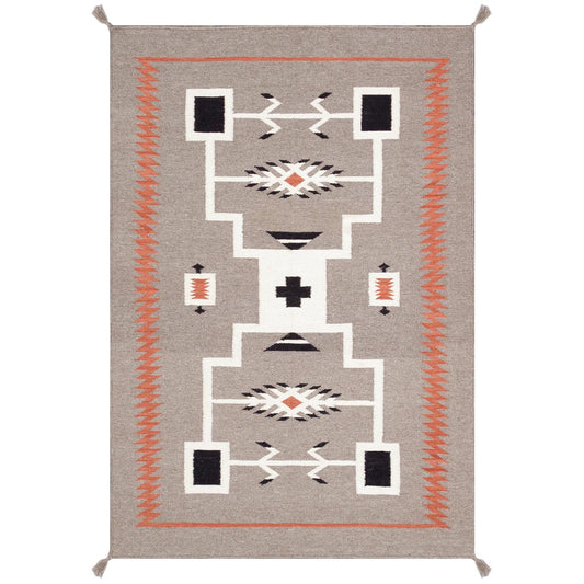 Tuscany Reversible Wool Mocha Area Rug