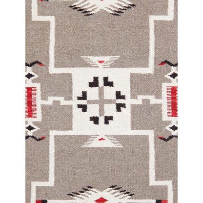 Tuscany Reversible Wool Mocha/Black Area Rug