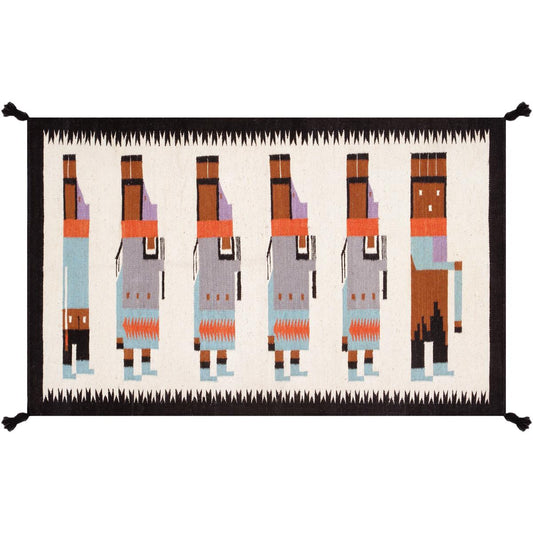 Tuscany Reversible Wool Ivory/MultiColor Area Rug