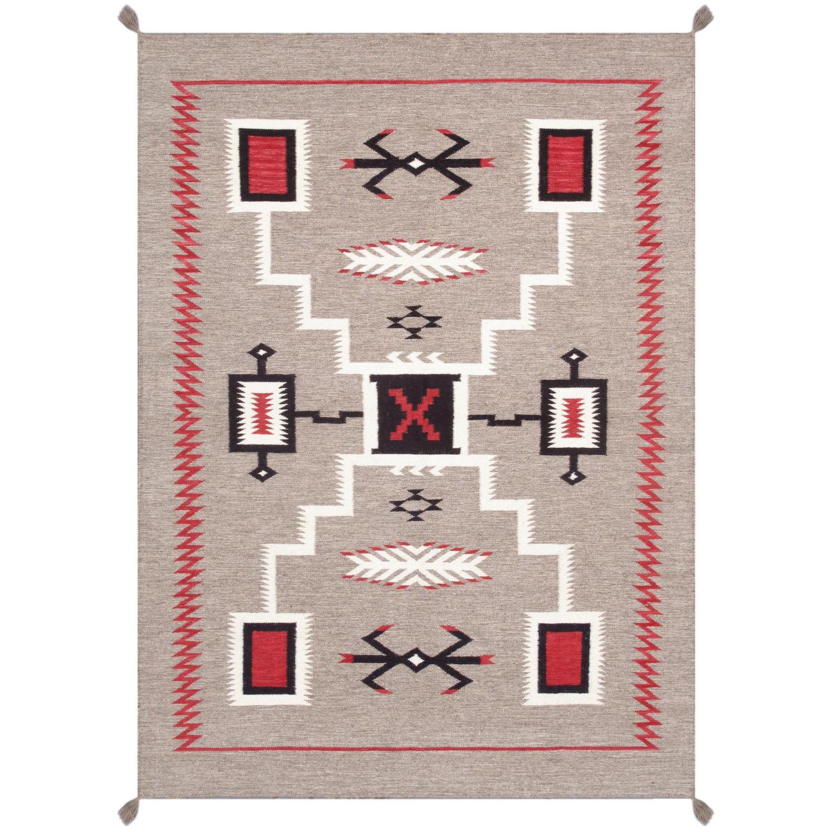 Tuscany Reversible Wool Mocha Area Rug