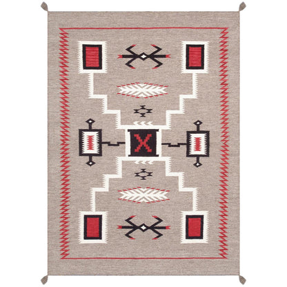 Tuscany Reversible Wool Mocha Area Rug