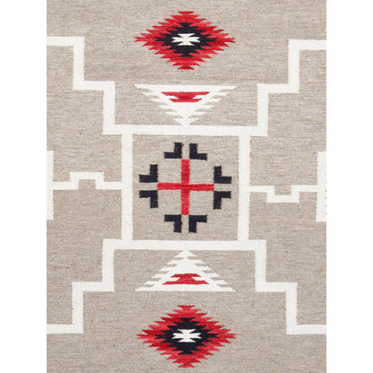 Tuscany Reversible Wool Mocha/Black Area Rug