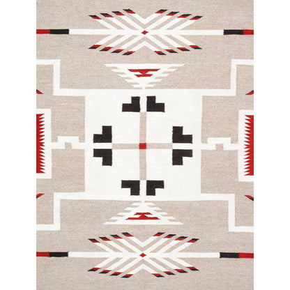 Tuscany Reversible Wool Mocha/Black Area Rug