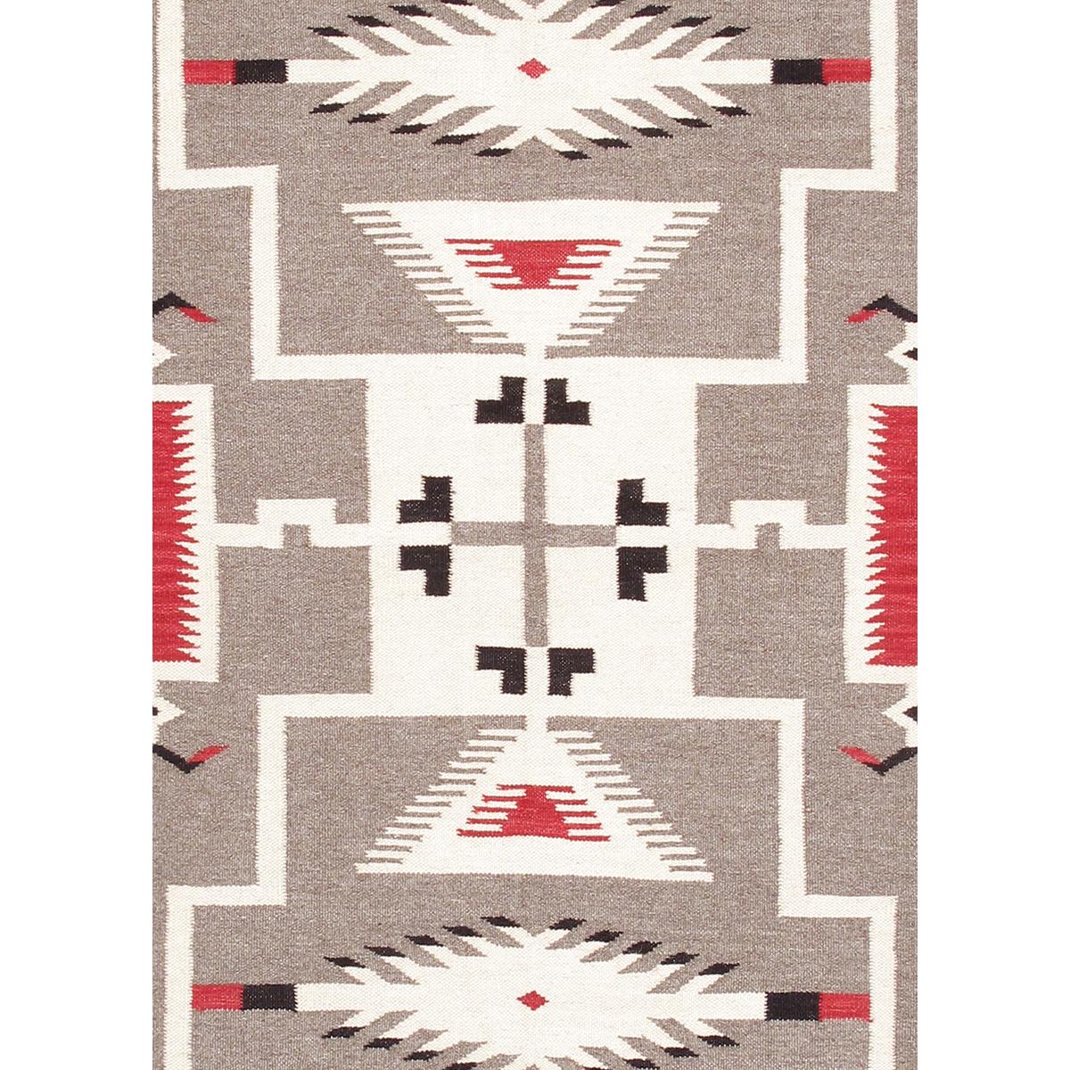 Tuscany Reversible Wool Mocha/Black Area Rug