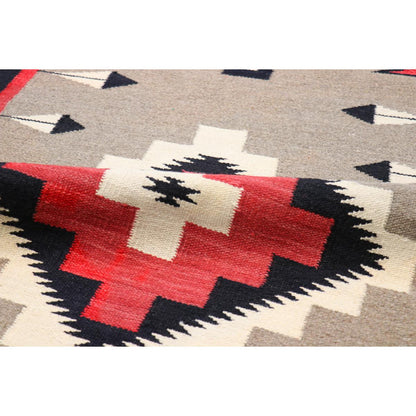 Tuscany Reversible Wool Mocha/Black Area Rug