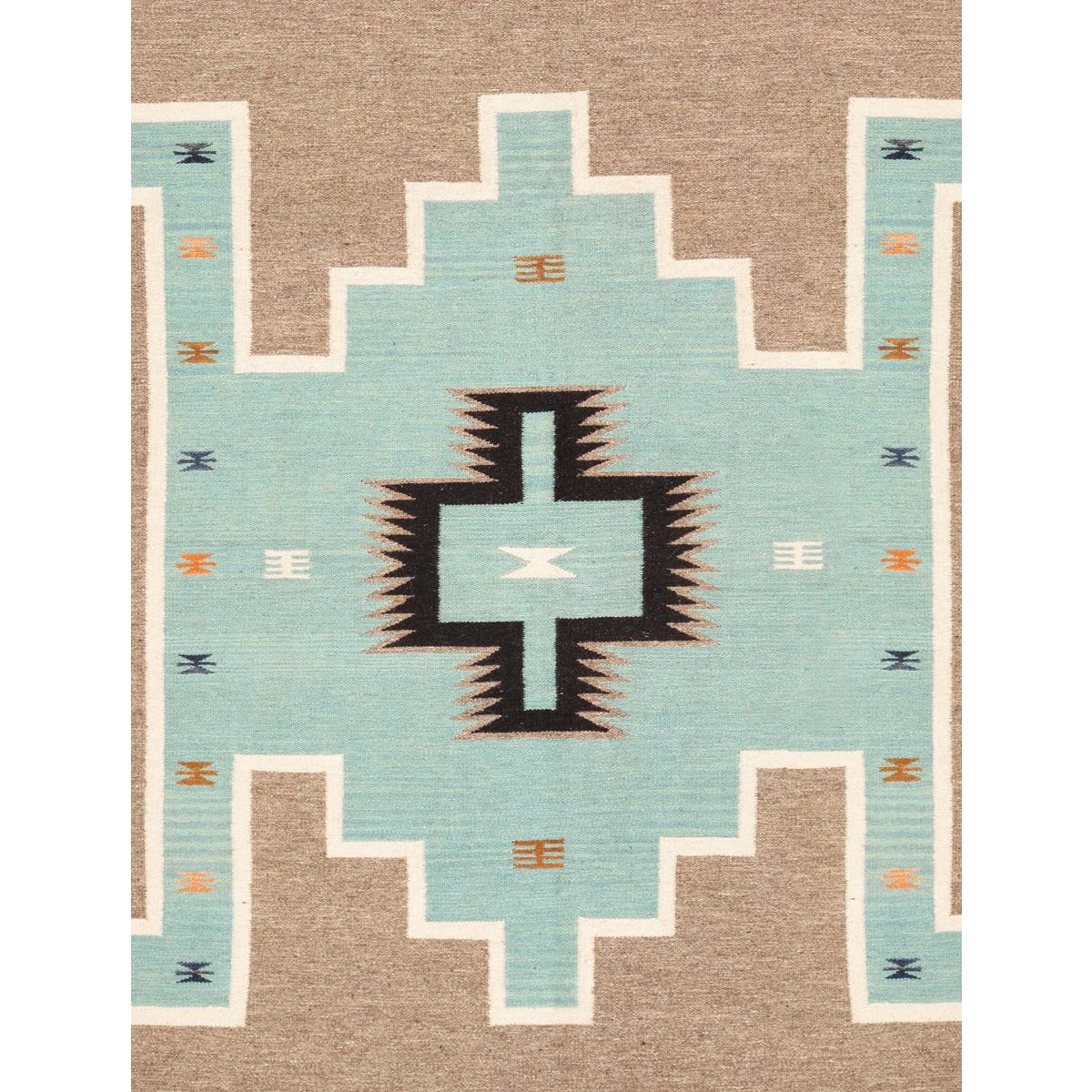 Tuscany Reversible Wool Mocha/Ivory Area Rug