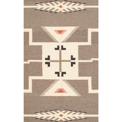 Tuscany Reversible Wool Mocha/Salmon Area Rug