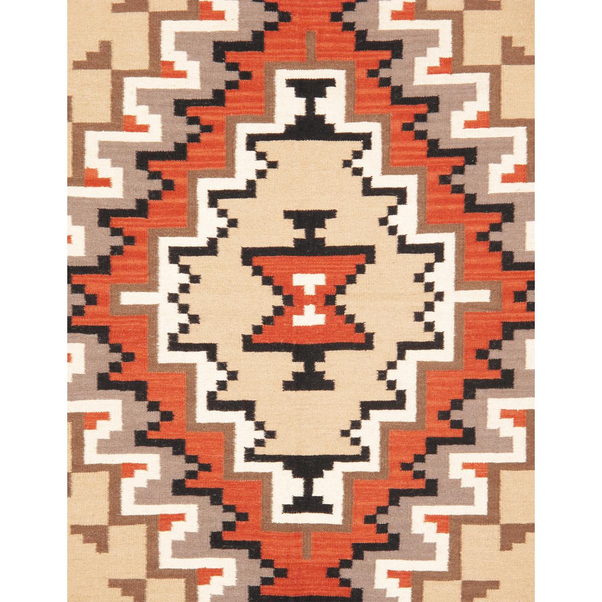Tuscany Reversible Wool Beige/Black Area Rug