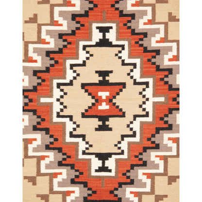 Tuscany Reversible Wool Beige/Black Area Rug