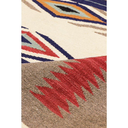 Tuscany Reversible Wool Ivory/Black Area Rug