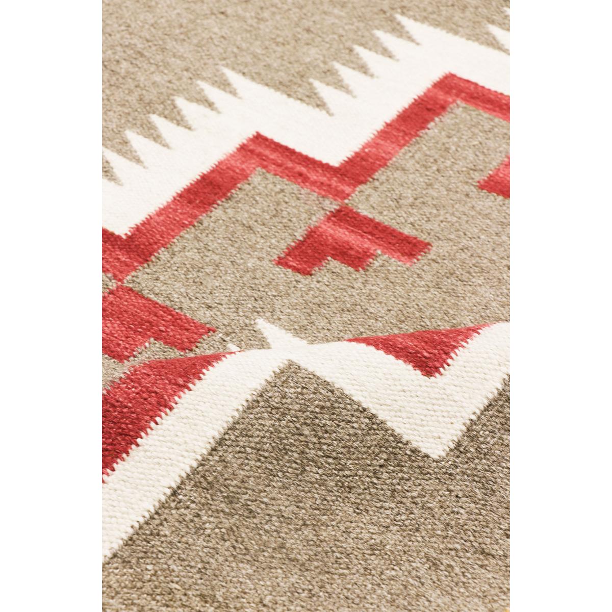 Tuscany Reversible Wool Mocha/Black Area Rug