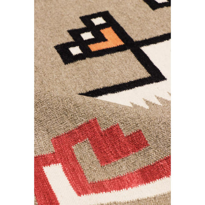 Tuscany Reversible Wool Mocha/Black Area Rug