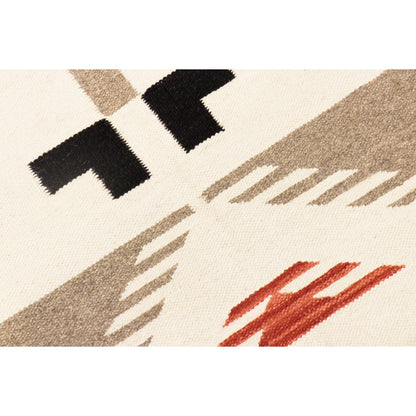 Tuscany Reversible Wool Mocha/Black Area Rug