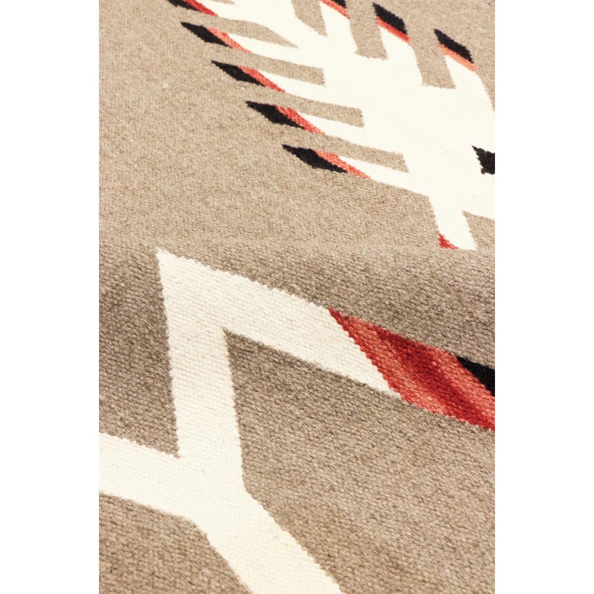 Tuscany Reversible Wool Mocha/Black Area Rug