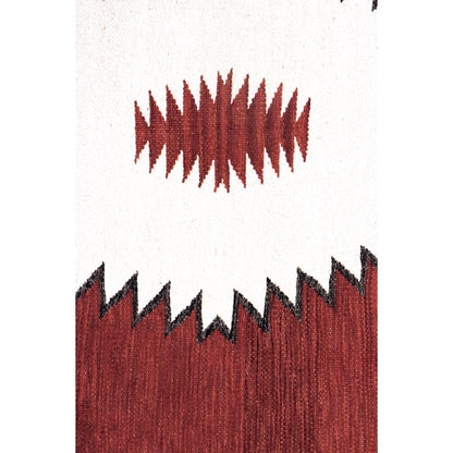 Tuscany Reversible Wool Red/Brown Area Rug
