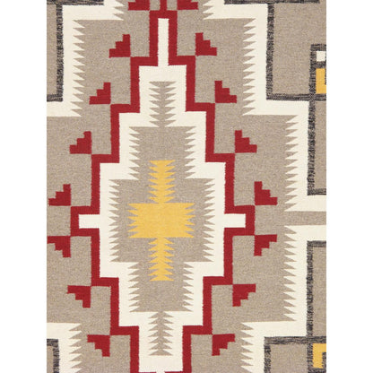 Tuscany Reversible Wool Mocha/Ivory Area Rug