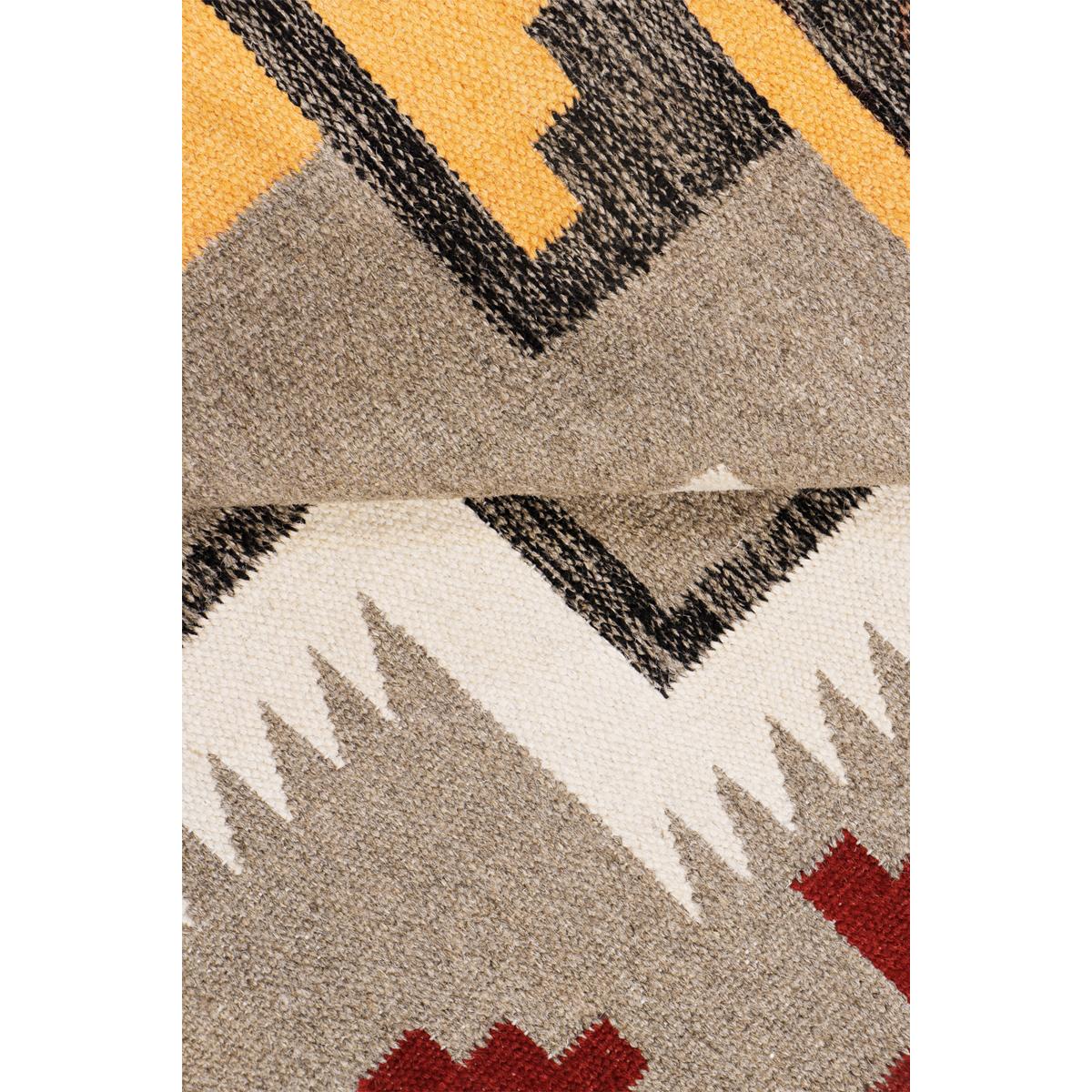 Tuscany Reversible Wool Mocha/Ivory Area Rug