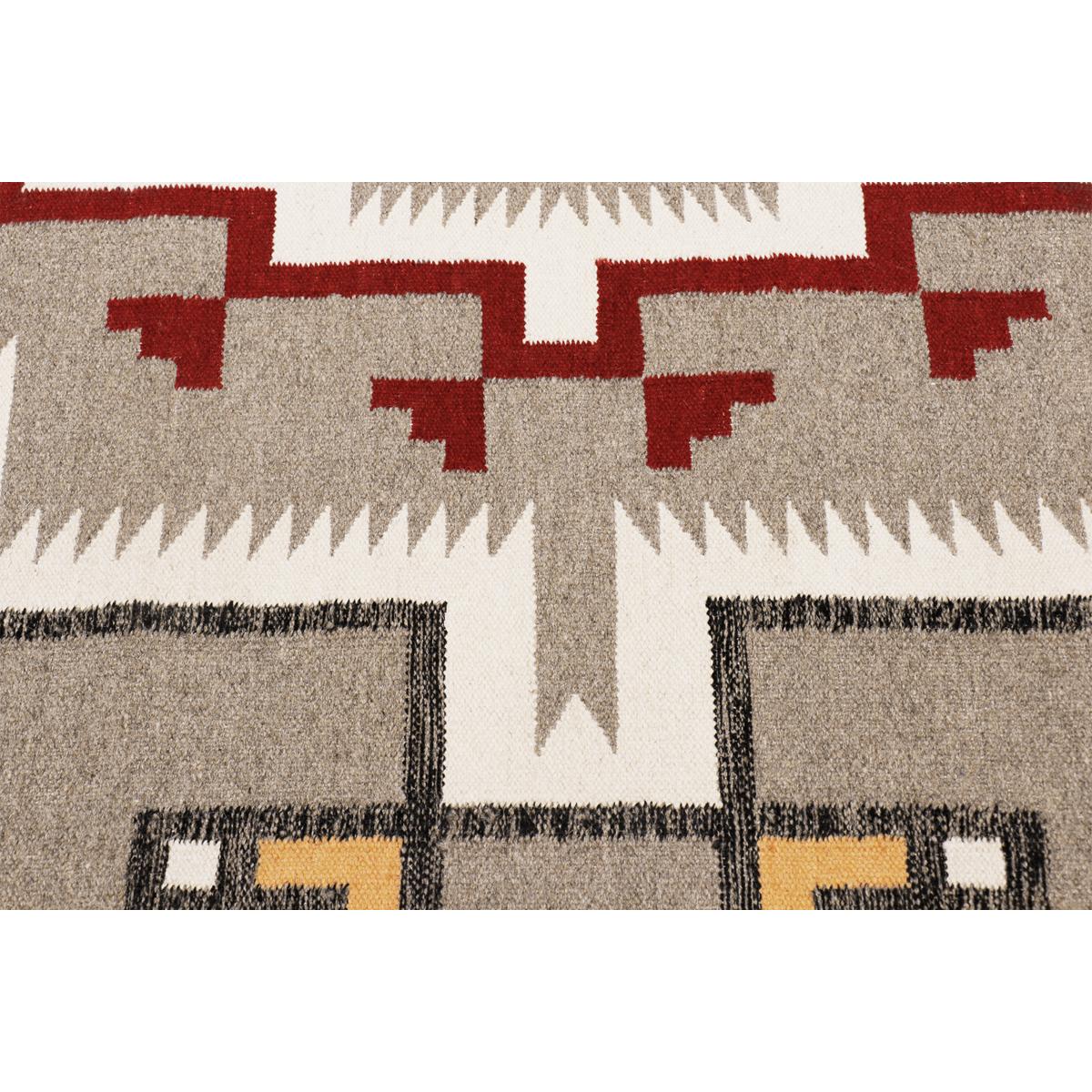 Tuscany Reversible Wool Mocha/Ivory Area Rug