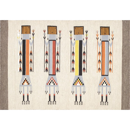 Tuscany Reversible Wool Ivory/Multi Area Rug