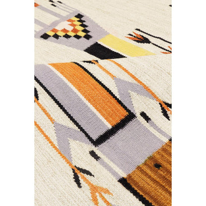 Tuscany Reversible Wool Ivory/Multi Area Rug