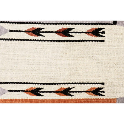 Tuscany Reversible Wool Ivory/Multi Area Rug