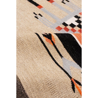 Tuscany Reversible Wool Mocha/Multi Area Rug